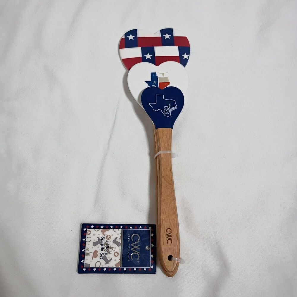 Spatulas State of Texas Red White Blue Country Chic Patriotic Kitchen Utensil